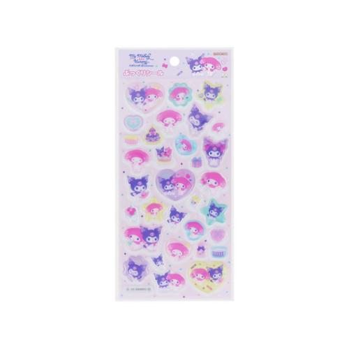 マイメロディ＆クロミ ぷっくりシール サンリオ シールシート キャラクター