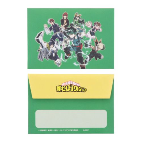 僕のヒーローアカデミア グッズ 手渡し手紙セット 少年ジャンプ アニメ