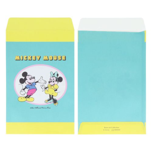 ミッキーマウス グッズ 封筒 ディズニー キャラクター 封筒セット｜cinemacollection｜02