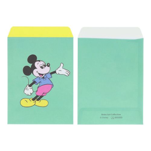 ミッキーマウス グッズ 封筒 ディズニー キャラクター 封筒セット｜cinemacollection｜03