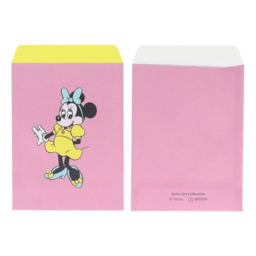 ミッキーマウス 封筒セット 封筒 レトロアートコレクション ミニー ディズニー キャラクター｜cinemacollection｜03