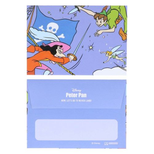ピーターパン ミニレターセット 手渡し手紙セット 手紙セット レトロ