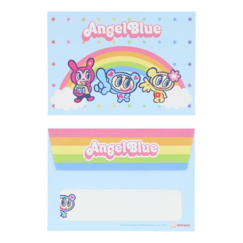 レターセット Angel Blue エンジェルブルー ミニレターセット ブルー