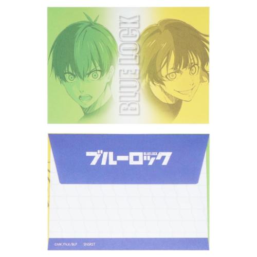 ブルーロック ミニレターセット 少年マガジン レターセット アニメキャラクター 潔世一＆蜂楽廻｜cinemacollection｜02