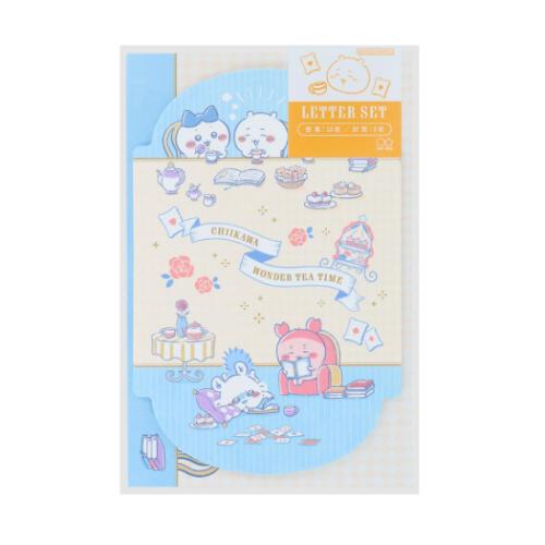 ちいかわ キャラクター 手紙セット ダイカットレターセット ティータイム