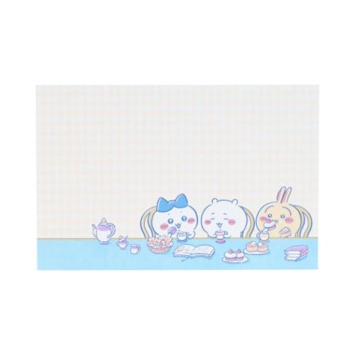 ちいかわ キャラクター 手紙セット ダイカットレターセット ティータイム
