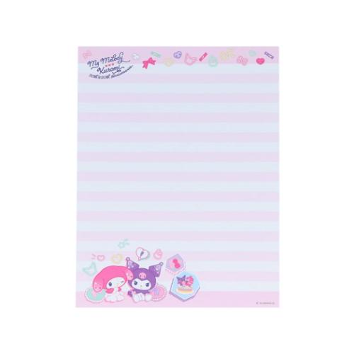 お手紙セット レターセット サンリオ マイメロディ＆クロミ サンスター文具 便箋＆封筒
