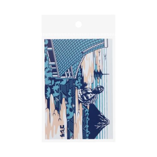 コレクション雑貨 ポストカード5枚セット Y JAPANESE ART ゴジラ サンスター文具