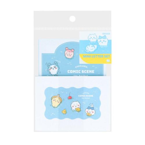 ちいかわ キャラクター 手渡し手紙セット ミニレターセット フルーツポンチ COMIC SCENE グッズ
