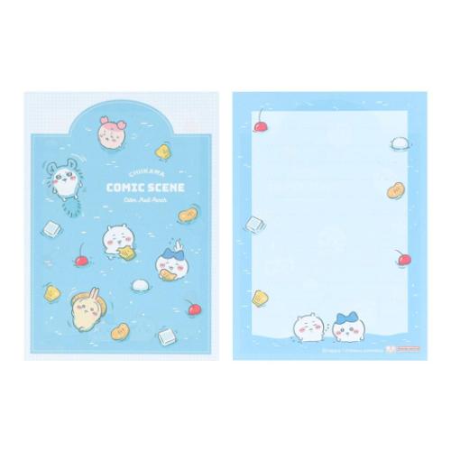 ちいかわ キャラクター 手渡し手紙セット ミニレターセット フルーツポンチ COMIC SCENE グッズ