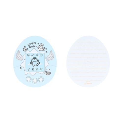 たまごっち キャラクター 手渡し手紙セット ダイカットミニレター ぎんじろてんし グッズ