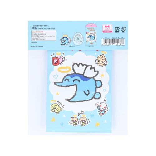 たまごっち キャラクター 手渡し手紙セット ダイカットミニレター ぎんじろてんし グッズ