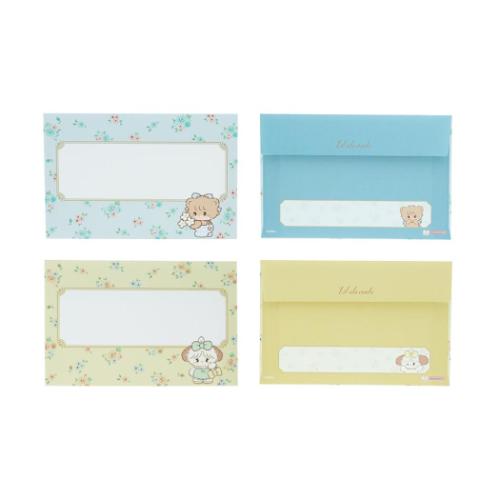 手紙セット 8柄レターセット Lil ala mode ピンク サンスター文具 リル