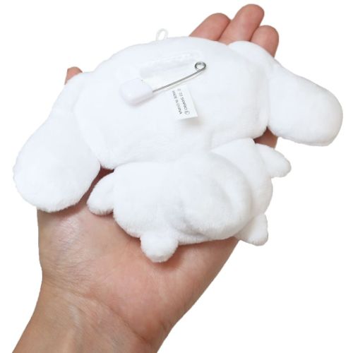 ぬいぐるみブローチ バッジ シナモロール サンリオ あすなろ舎