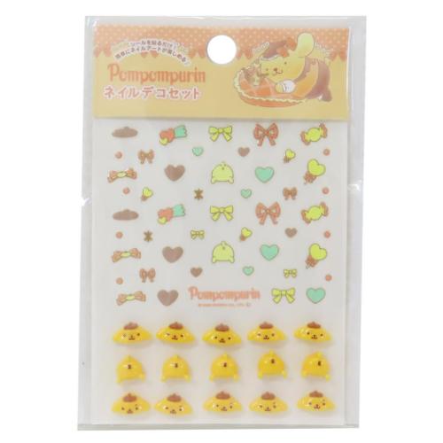 ポムポムプリン サンリオ キャラクター ネイルシール ネイルデコセット