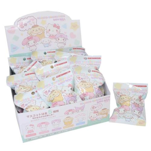 サンタン 入浴剤 サンリオキャラクターズ ぎゅーしてバスボール