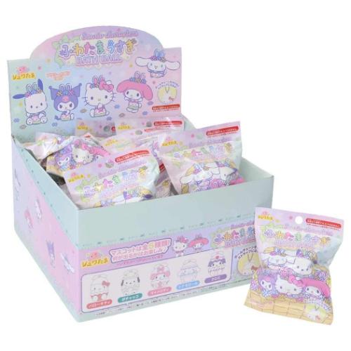 入浴剤 サンリオキャラクターズ ふわたまうさぎバスボール 全5種 24個入セット Sanrio 子供とお風呂 おもしろ雑貨 まとめ買い