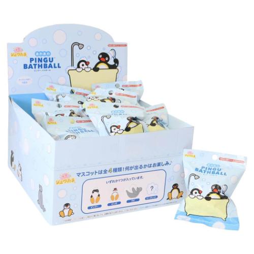 ピングー 入浴剤 あわあわバスボール 全4種 24個入りセット BOX Pingu