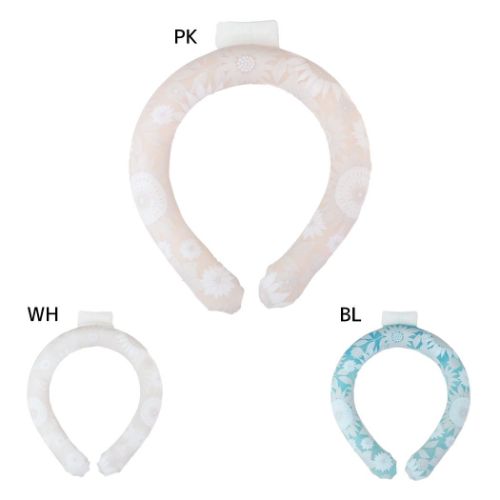 夏用クールネック cold loop コールドループ Flower Mサイズ ICE LOOP 熱中症対策 大人 冷却 ネッククーラー アイスリング