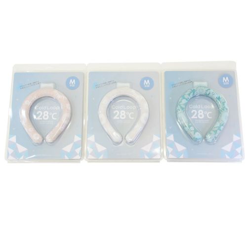夏用クールネック cold loop コールドループ Flower Mサイズ ICE LOOP 熱中症対策 大人 冷却 ネッククーラー アイスリング