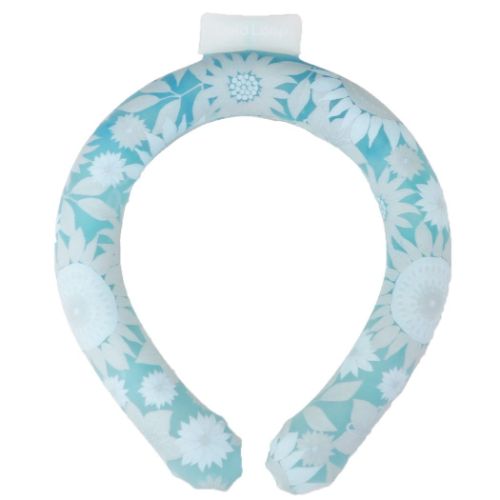 夏用クールネック cold loop コールドループ Flower Mサイズ ICE LOOP 熱中症対策 大人 冷却 ネッククーラー アイスリング