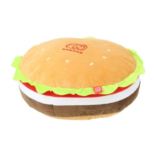 クッション ドムドムハンバーガー ダイカットクッション