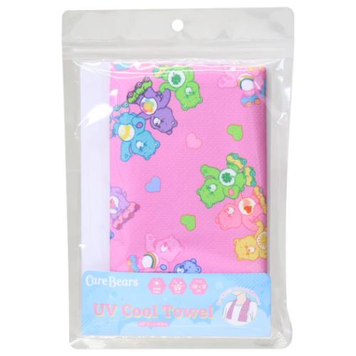 ケアベア CareBears キャラクター ひんやりタオル UVクールタオル 爆買