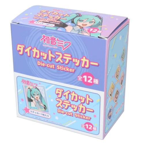 ダイカットステッカー 等身 全12種 24個入セット ステッカー