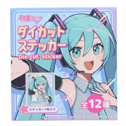 ステッカー キャラクター ダイカットステッカー 等身 全12種の内どれか
