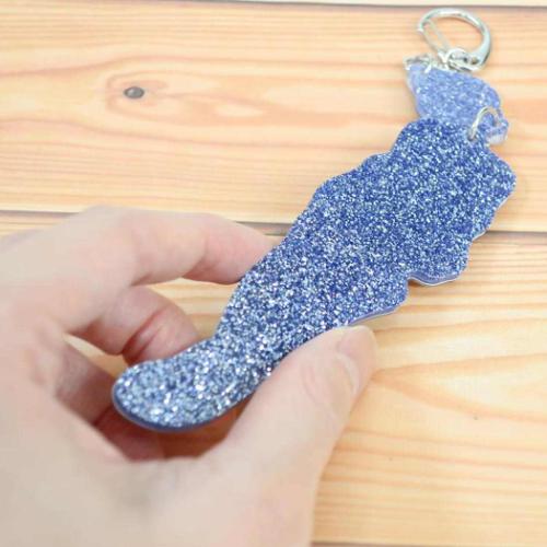 ミクッピーラムネ キーホルダー 2連ミラーアクリルキーホルダー