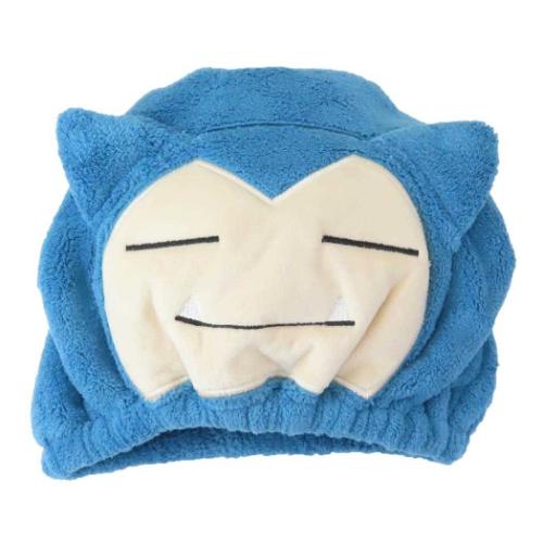 ポケットモンスター ポケモン キャラクター ヘアドライタオル帽子 ヘアキャップ カビゴン