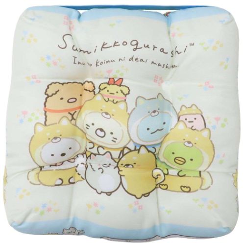 キャラクタークッション（未使用） すみっコぐらし グッズ 座布団 サンエックス キャラクター 学童シート
