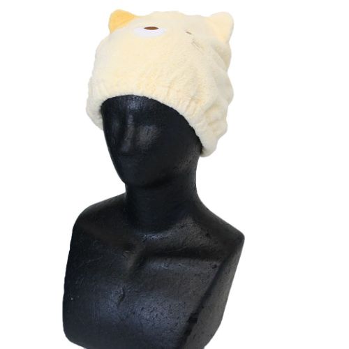 すみっコぐらし ヘアドライタオル帽子 タオルキャップ ねこ サンエックス サンタン