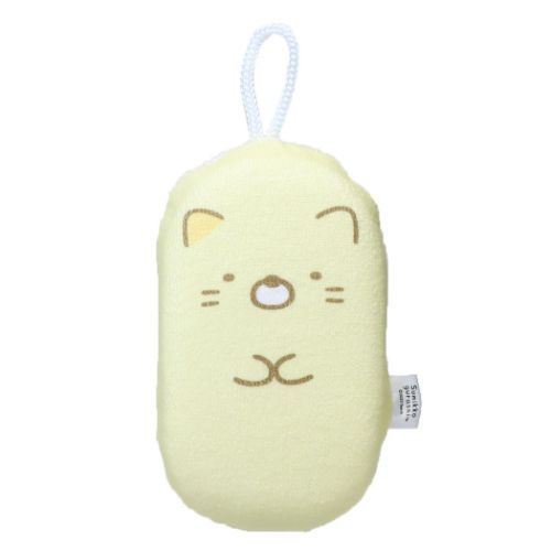 すみっコぐらし キャラクター バス用品 ボディスポンジ ねこ サンエックス｜cinemacollection