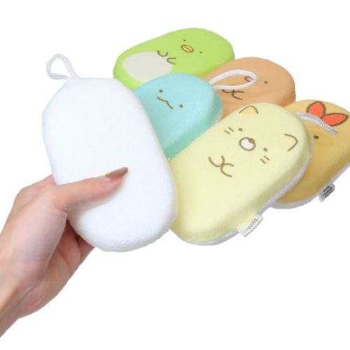 すみっコぐらし キャラクター バス用品 ボディスポンジ ねこ サンエックス
