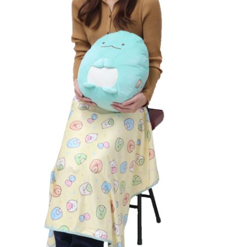 すみっコぐらし グッズ ひざ掛け毛布 キャラクター クッションin