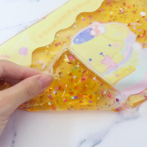 ポムポムプリン サンリオ キャラクター 枕 ひんやりジェルピロー 3