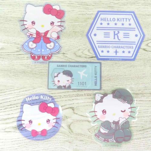 ダイカットシール トラベル ダイカットステッカーセット ハローキティ