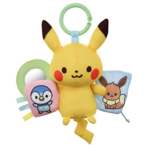 ポケットモンスター グッズ 知育玩具 キャラクター 手あそびいっぱい!おでかけフレンズ ピカチュウ モンポケ