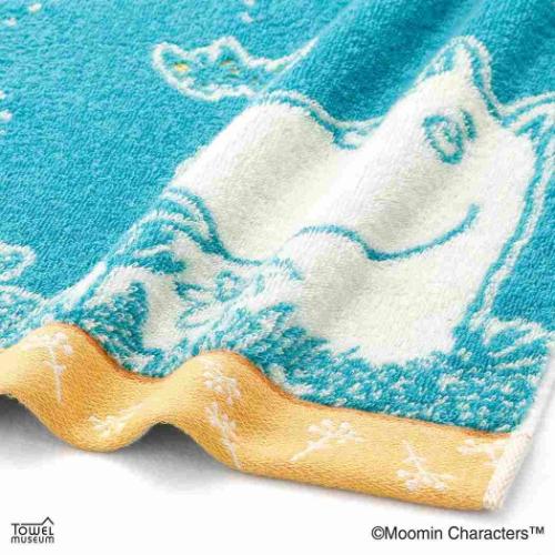 ムーミン フルフィーコットン コンパクトタオル 北欧 フェイスタオル キャラクター 空想 タオル美術館