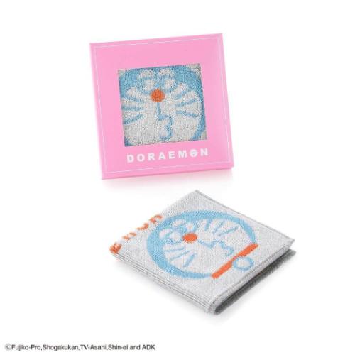 ドラえもん ミニタオル フルフィーコットン タオルハンカチ フェイス MiRAi ブルー 藤子F不二雄 タオル美術館 かわいい プレゼント