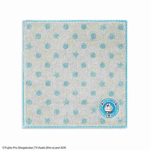 ドラえもん ミニタオル タオルハンカチ ポップ MiRAi ブルー 藤子F不二雄 タオル美術館 かわいい プレゼント