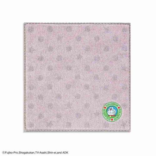 ドラえもん アニメキャラクター ミニタオル タオルハンカチ ポップ MiRAi グレー 藤子F不二雄 グッズ