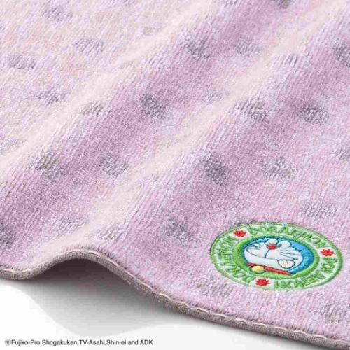 ドラえもん アニメキャラクター ミニタオル タオルハンカチ ポップ MiRAi グレー 藤子F不二雄 グッズ