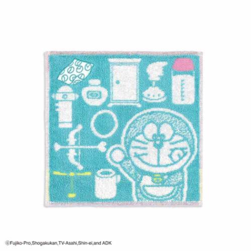 ドラえもん グッズ ミニタオル アニメキャラクター フルフィーコットン タオルハンカチ コレクション MiRAi ミント 藤子F不二雄