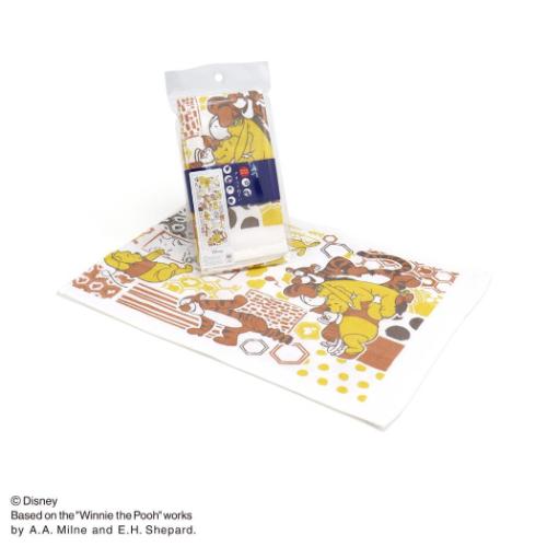 てぬぐい 手ぬぐいタオル くまのプーさん はれやか イエロー ディズニー タオル美術館 プレゼント かわいい