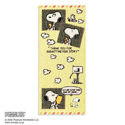 PEANUTS スヌーピー グッズ ロングタオル キャラクター フェイスタオル