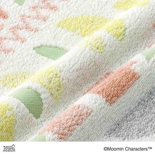 ムーミン フルフィーコットン スタイ ベビービブ 夢ごごち ニョロニョロ グリーン 北欧 キャラクター グッズ