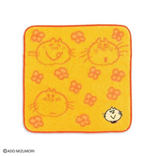 水森亜土 フルフィーコットン タオルハンカチ ミニタオル キャラクター