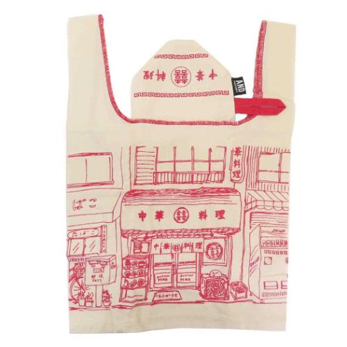 ミニマルシェバッグ MBHS エコバッグ AND PACKABLE チュウカソバ NT テクノプライム